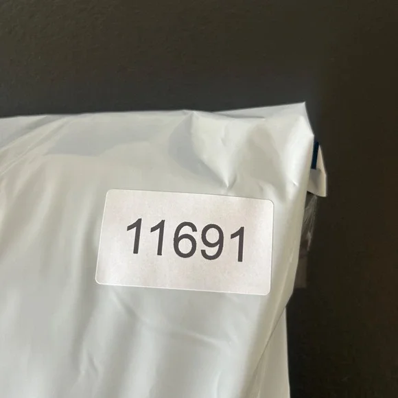 Vintage 90s Starter Jacket Size Large Black Blue Full Zip Embroidered Logo - Picture 6 of 6